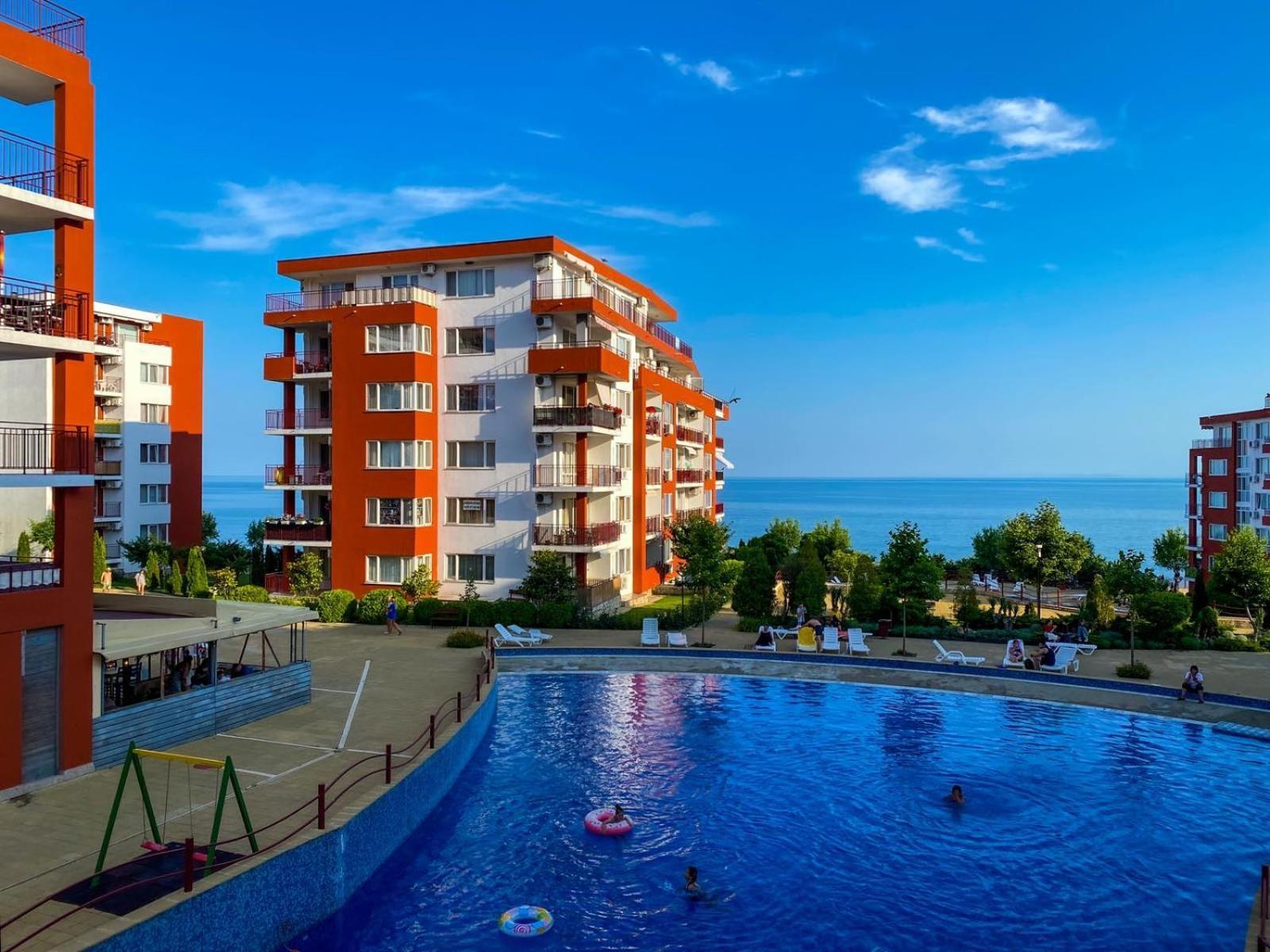 Panorama Fort Beach, Фамилно Студио Deluxe Sveti Vlas Exterior foto