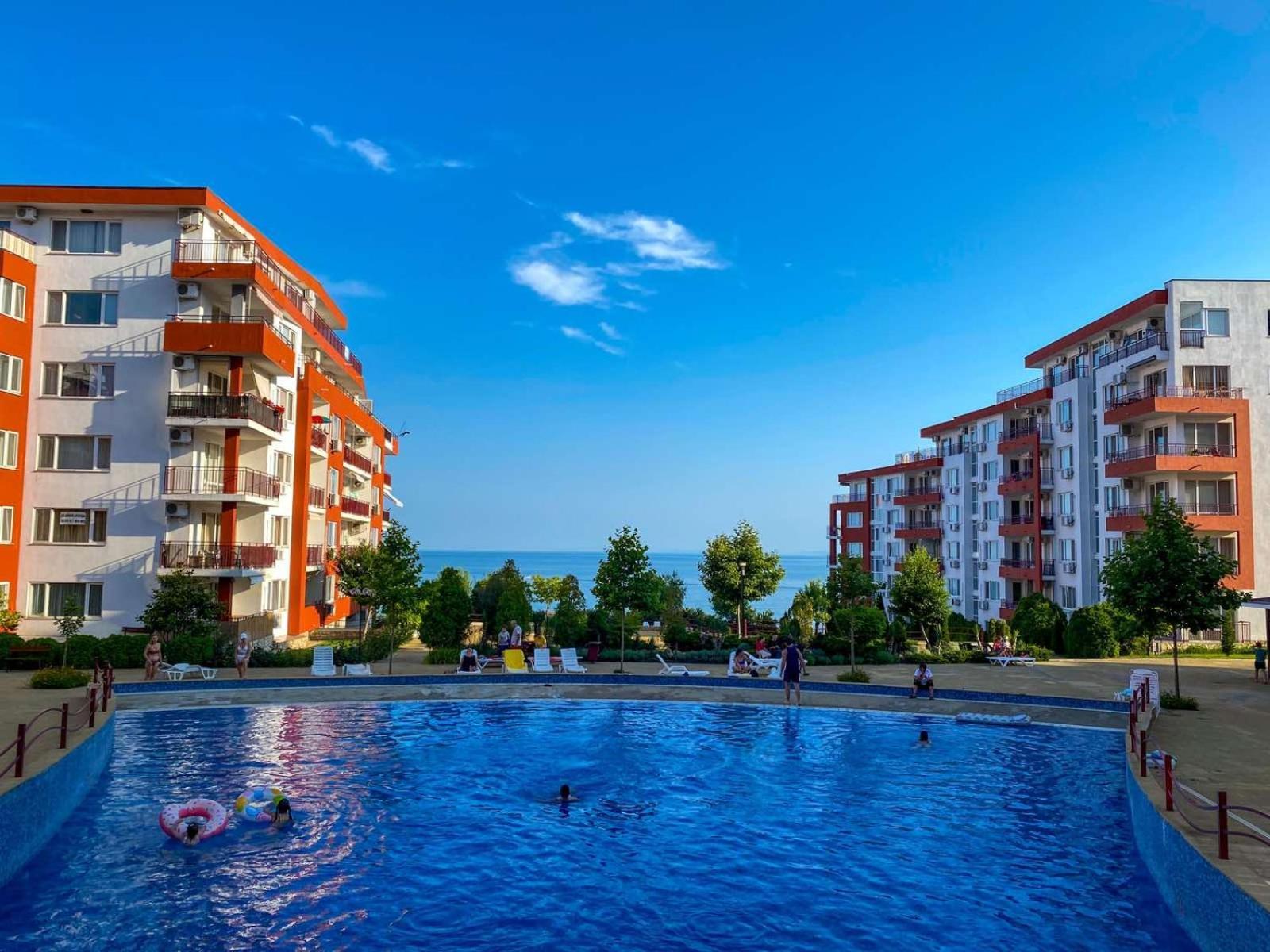 Panorama Fort Beach, Фамилно Студио Deluxe Sveti Vlas Exterior foto
