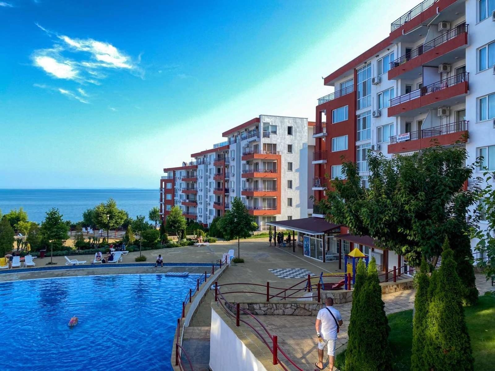 Panorama Fort Beach, Фамилно Студио Deluxe Sveti Vlas Exterior foto